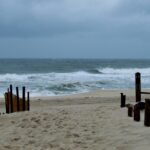 Rainy Day at the Beach in Seaside Park, NJ